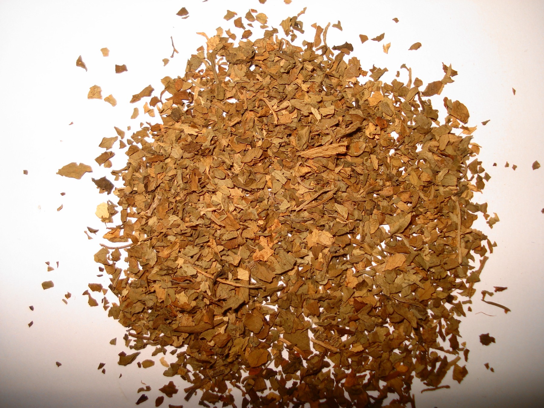 Dried parsley leaves